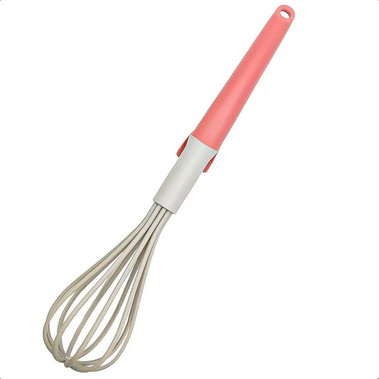 Batidor Globo Keep Batidor De Cocina Batidor De Mano Keep Gris Y Rojo