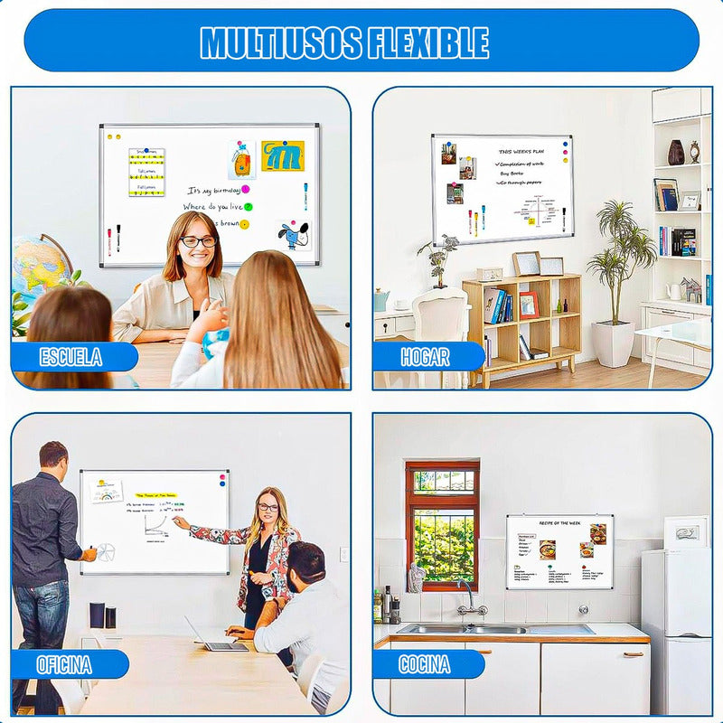 Pizarra Blanca 60x90 Pizarra Acrilica 60x90 Pizarra Acrilica Blanco