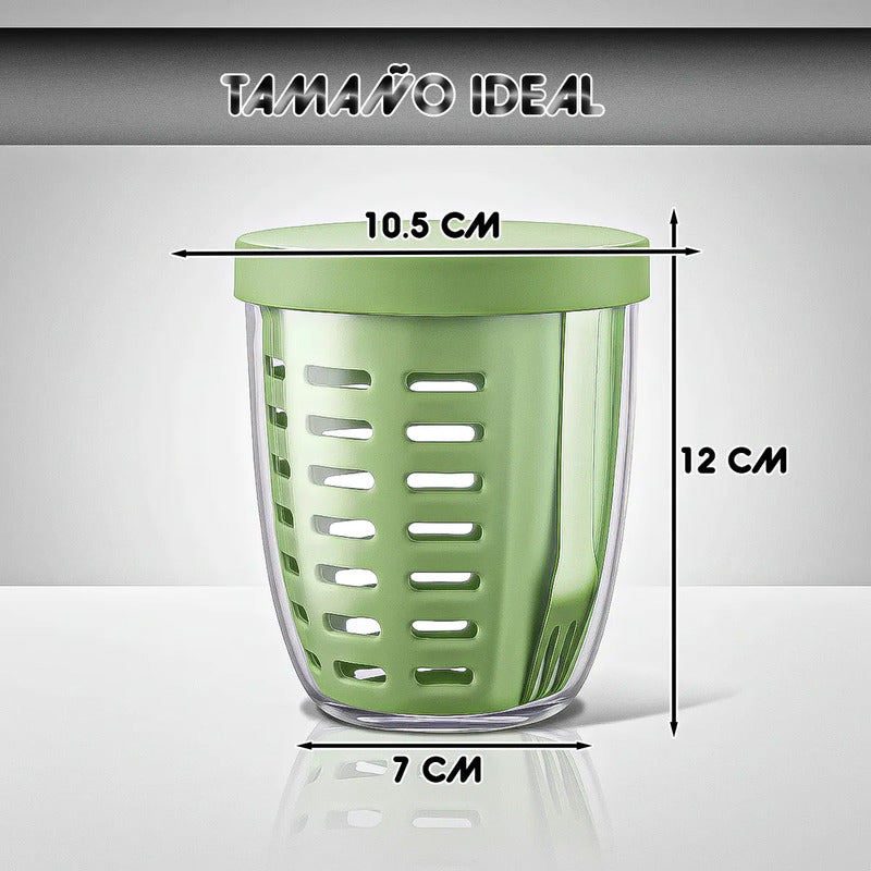 Porta Frutas Keep Porta Frutas 600ml Recipiente Para Frutas Rosa