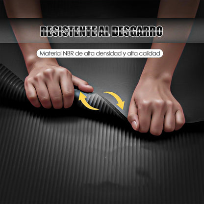 Colchonetas Deportivas Mat Yoga Mat Ejercicio Colchoneta Eje Gris