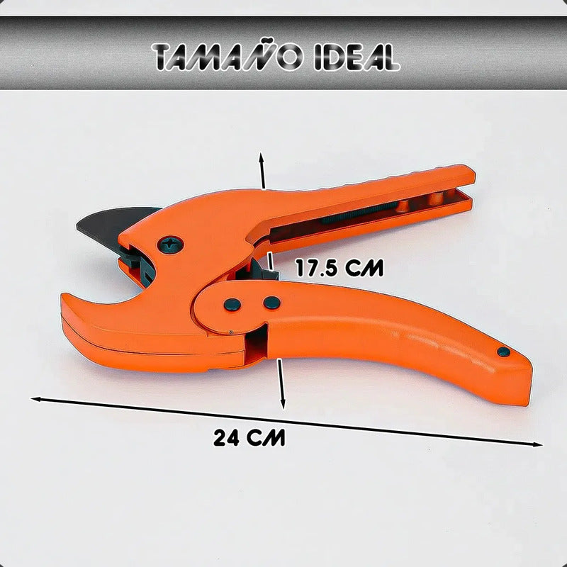 Tijera Cortatubos De Pvc Con Rango De Corte De 1 Mm A 42 Mm