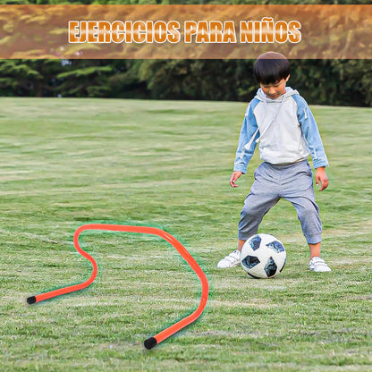 Valla De Entrenamiento Valla De Salto 24 Cm Vallas De Futbol Naranja