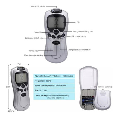 Electro Estimulador Muscular Electroestimulador Kinesiologia