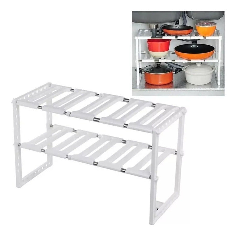 Repisa Microondas Rack Organizador Cocina Baño Lavaloza Olla