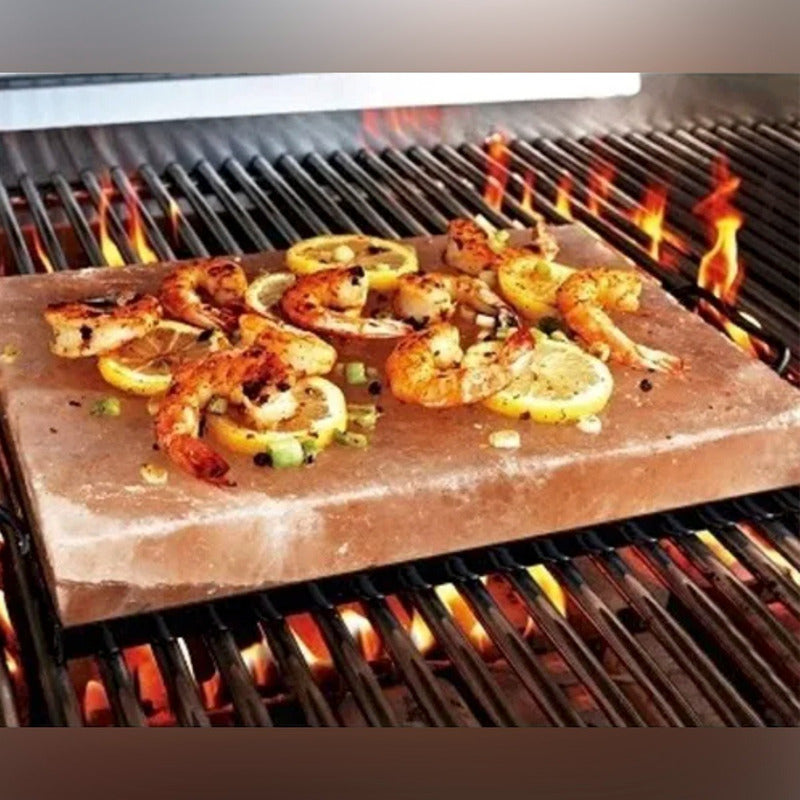 Tabla De Sal Rosada De Himalaya Asado Picoteo Parrilla