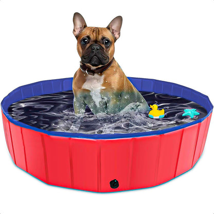 Piscina Para Perros Piscina Plegable Mascotas Perro 80x20cm