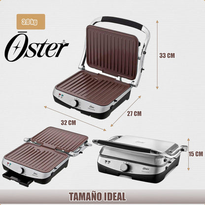 Parrilla Electrica Oster Panini Oster Parrillera Electrica Gris