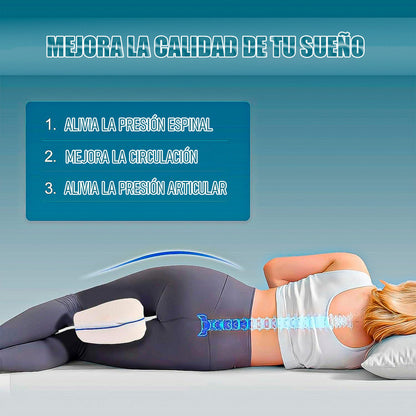 Almohada Para Piernas Almohada Viscoelastica Pack 2 Almohada Blanco