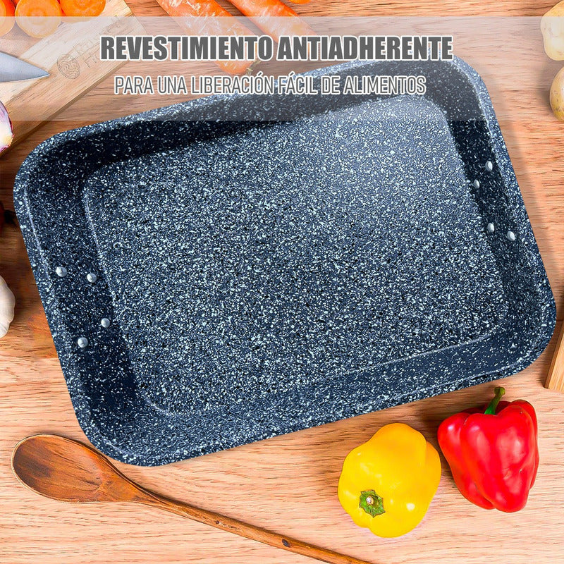 Asadera Horno Wayu Asadera Granito Asadera Con Mango Bandeja Granito