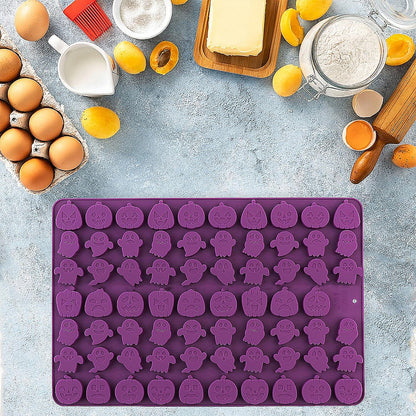 Moldes Silicona Para Chocolate Pack3 Molde Calabaza Hallowee Al Azar