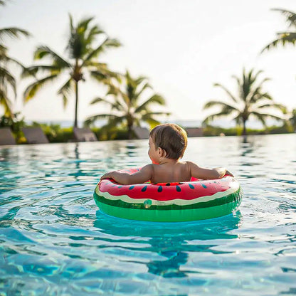 Inflables Para Piscina Flotador De Piscina Niños Flotadores Rojo/verde
