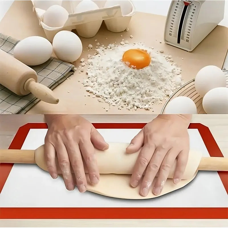 Lamina De Silicona Para Horno Antiadherente Silpat Galleta Blanco