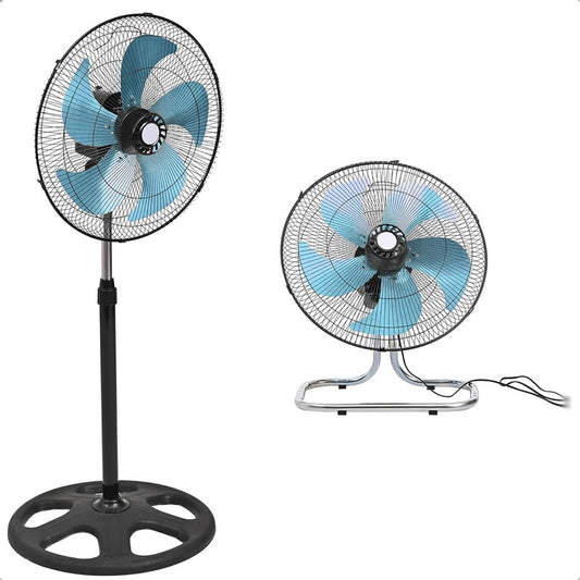 Ventiladores Metalicos Ventilador Pedestal Ventilador Indoor Ventiladores Pie Turbo Aspas Metalicas 50hz Ventilador Pared 5 Aspas 50w 3 Velocidades Diametro 50cm Okshop