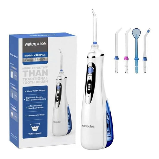 Irrigador Bucal Limpiador Dental Portatil Recargable V400