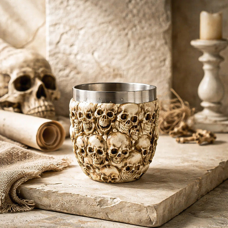 Vasos Shot Shoperos Cerveceros Vaso Calavera Vaso Shopero Beige