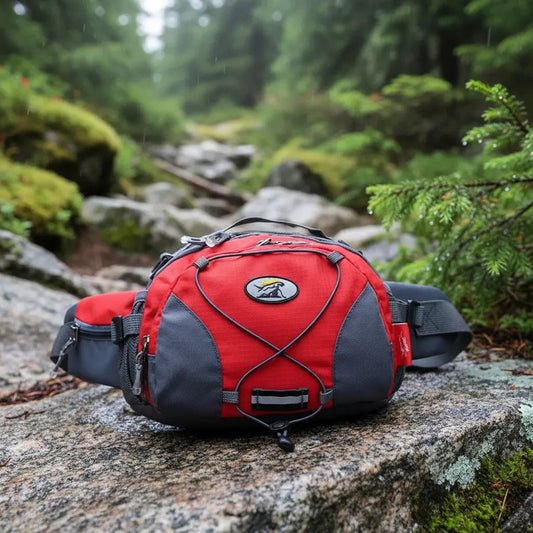 Bananos Deportivos Hombre Bolso Banano Hombre Riñonera Mujer Rojo