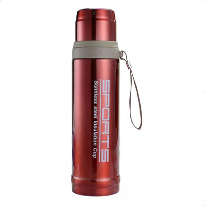 Vaso Termico Frio 750ml Portatil Vaso Termico Sports Acero Inoxidable Rojo Recipiente Termico Acero Inoxidable Rojo Okshop Vaso Cilindrico Ter Vaso Termico Para Cafe Termo Agua Caliente 750ml Portatil