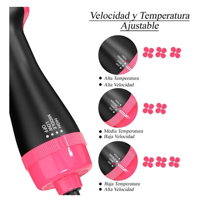 Cepillo Secador One Alisador Electrico Cabello Peine Pelo