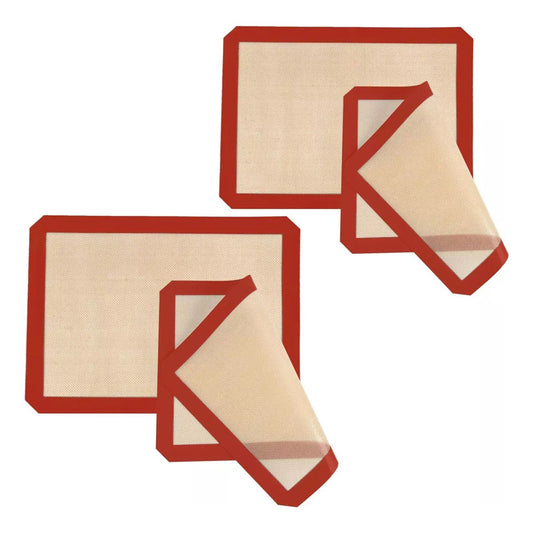Lamina Silicon Antiadherente Hornear Esterilla Horno Lamina Antiadherente 40x30cm Pack 4 Papel Freidora Laminas De Silicona Para Horno Reposteria Silicona Horno Cocina Okshop
