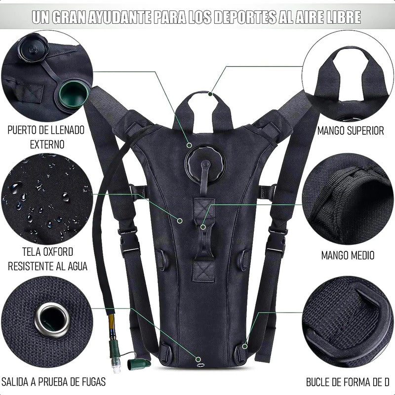 Mochila Camelbak Mochila Hidratación Trekking Mochila 3 Litr Verde
