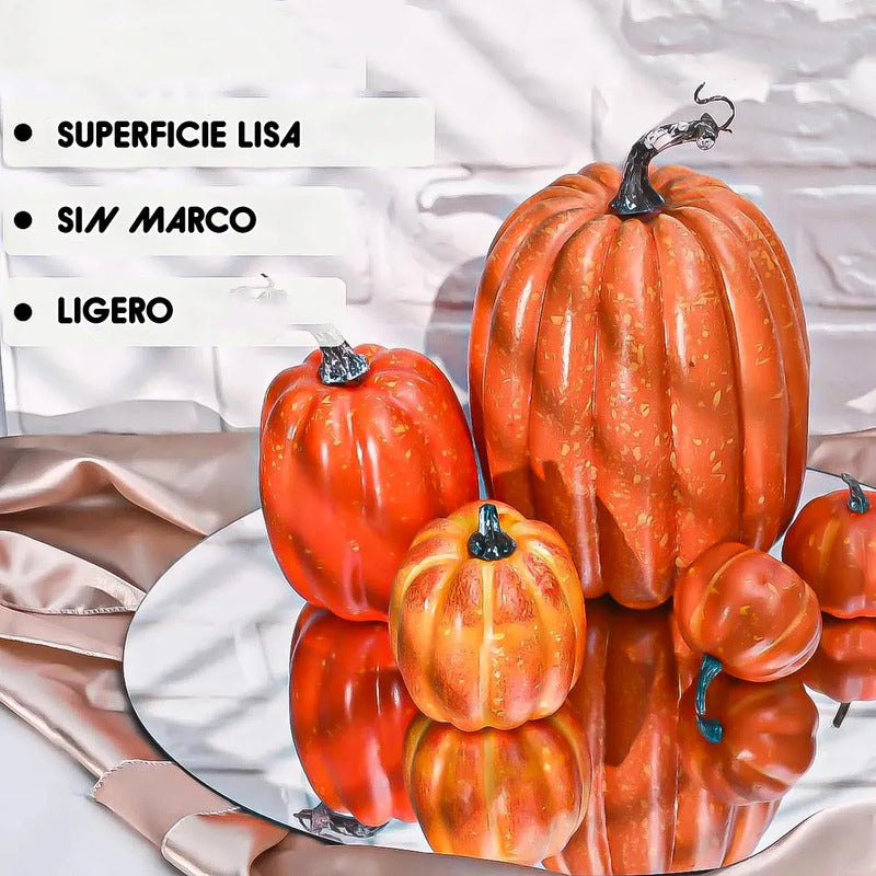 Espejo Adhesivo De Vinilo Para Pared 20 X 30 Cm  Okshop