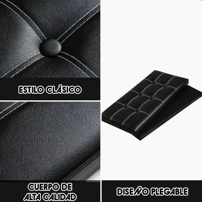 Banqueta Puff Banqueta Baul Puff Puff Organizador Banco Baul Negro Okshop Organizador Puff Pie Cama Banqueta Baul Silllones Puff Taburete Plegable Banco Organizador Negro Taburete Negro
