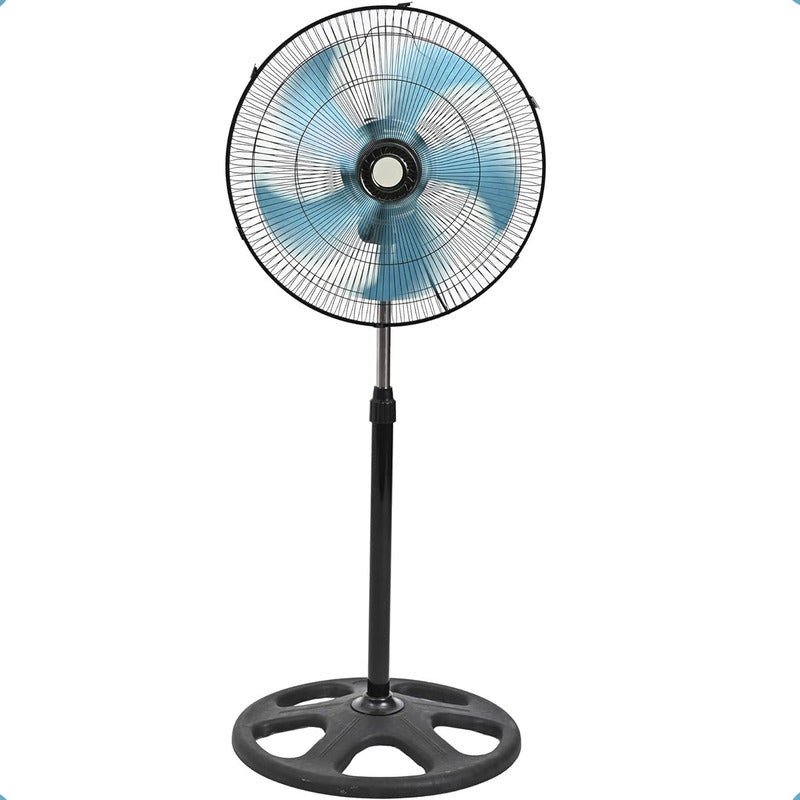 Ventiladores Metalicos Ventilador Pedestal Ventilador Indoor 50 Cm 50 Hz Negro Azul Metálica 5