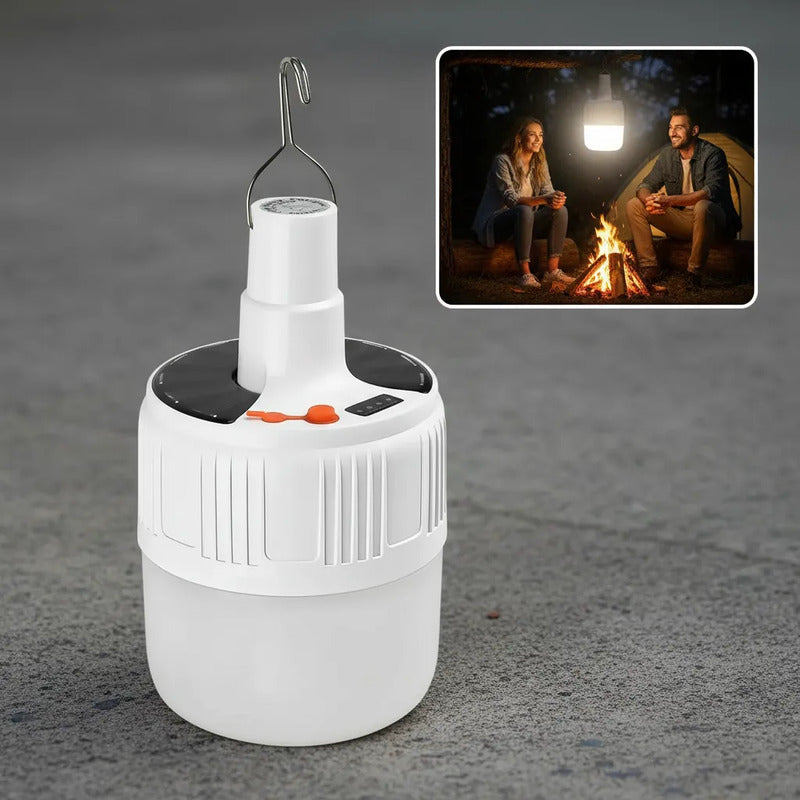 Lampara De Camping Lampara Camping Solar Lampara Para Carpa Blanco