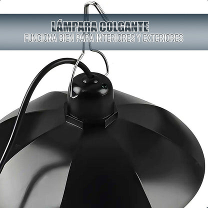 Lampara Colgante Solar Lamparas Solares Lampara Exterior Sol Negro