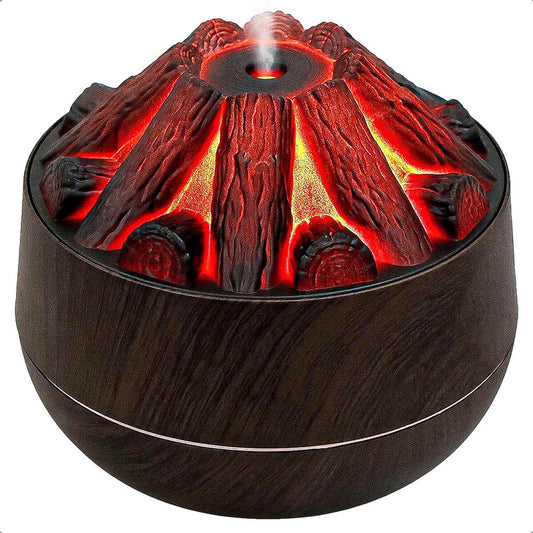 Humidificador Indoor Humidificador Aire Difusores Umificador Marrón Oscuro