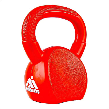 Pesa Rusa 2 Kg Pesas Y Mancuernas 2 Kg Pesa Kettlebell 2 Kg Rojo