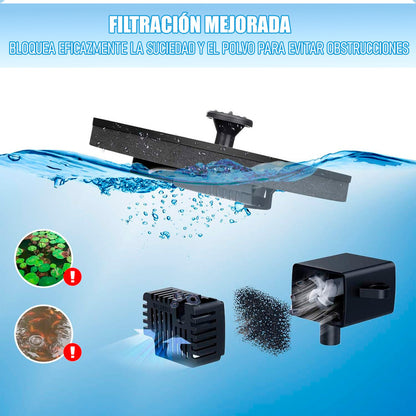 Fuente Solar Bomba De Agua Automática Fuente De Agua Solar