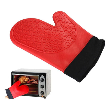 Guantes De Silicona Horno Toma Olla Guante Protector Cocina