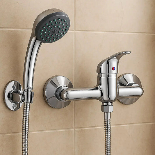 Set Llave Monomando Ducha Monomando Grifos Duchas De Baños Gris