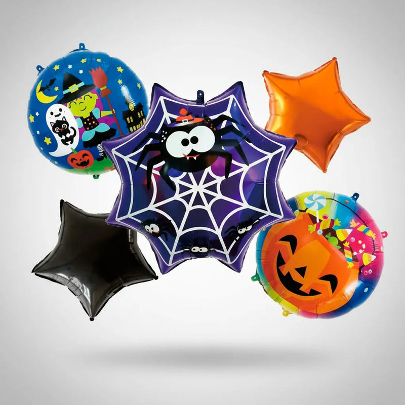 Globos Metalizados Globos Halloween Decoracion Para Fiestas Modelo 3