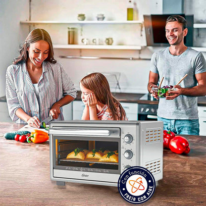Horno Electrico Oster Freidora De Aire Oster Horno Freidora Gris