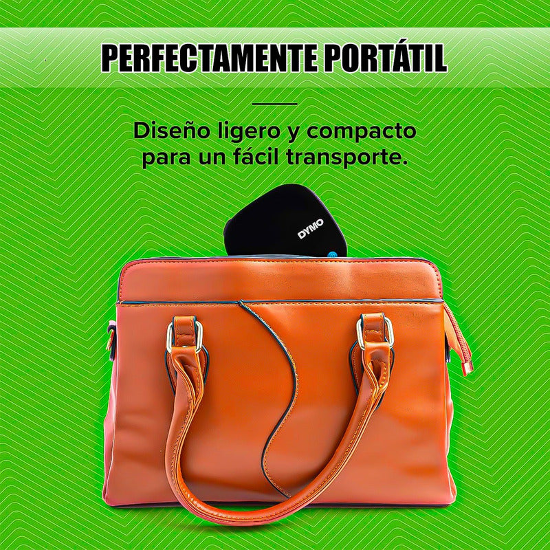 Etiquetadora Bluetooth Etiquetadora Rotuladora Portatil Dymo Negro