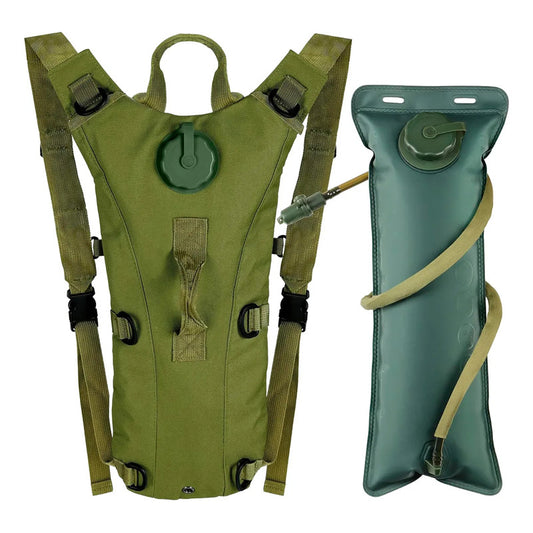 Mochila Para Agua Mochila Camelback Mochila Hidratante+bolsa Bolsa Hidratacion 3l Mochila Impermeable Unisex Mochila De Hidratacion Tela Oxford Mochila Tactica Color Verde Okshop