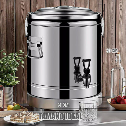 Termo De Agua 10 Lt Termo Para Agua Caliente Termos De Cafe Gris