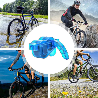 Limpiador Cadena Bici Limpiador De Bicicleta Limpia Cadena Azul
