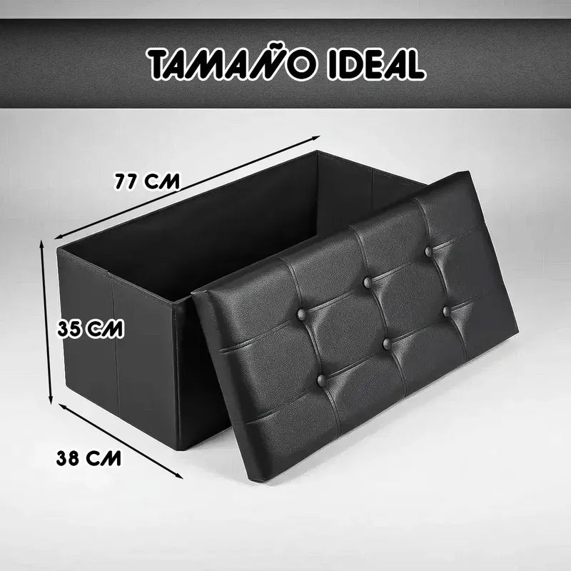 Banqueta Puff Banqueta Baul Puff Puff Organizador Banco Baul Negro Okshop Organizador Puff Pie Cama Banqueta Baul Silllones Puff Taburete Plegable Banco Organizador Negro Taburete Negro