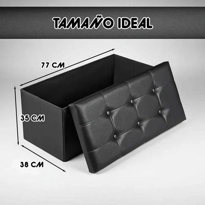 Banqueta Puff Banqueta Baul Puff Puff Organizador Banco Baul Negro Okshop Organizador Puff Pie Cama Banqueta Baul Silllones Puff Taburete Plegable Banco Organizador Negro Taburete Negro