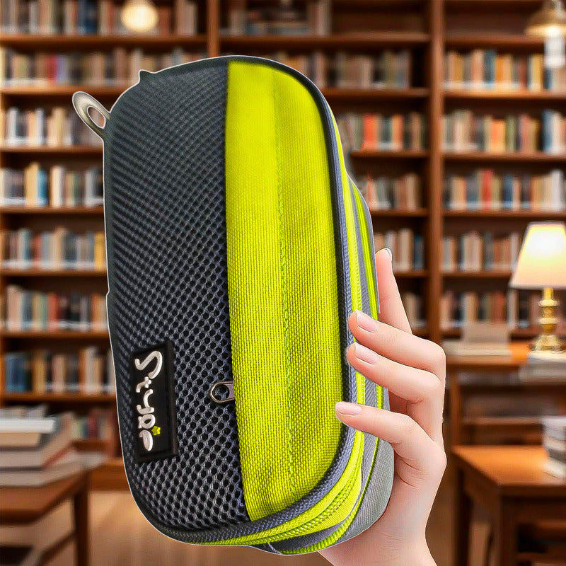 Estuche Escolar Estuche Para Lapices Estuche Niños Estuche Naranja