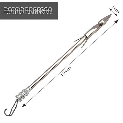 Resortera Profesional Catapulta Resortera Pesca Tirachinas Negro