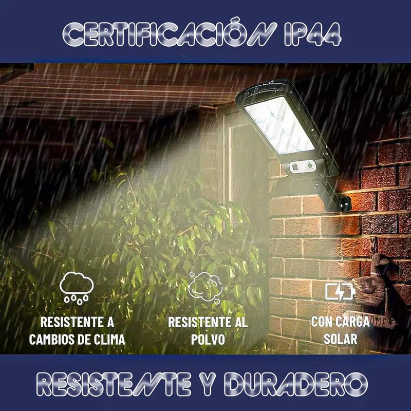 Pack 3 Foco Led Solar Foco Solar Exterior Focos Foco Solar Negro Blanco Frío