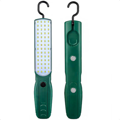 Luz Emergencia Led Recargable Okshop Verde Usb-c 3000mah Imán Gancho 3 Modos