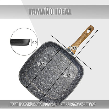 Sarten Keep Sartenes Antiadherentes Sarten Grill 28cm Sarten Rokka