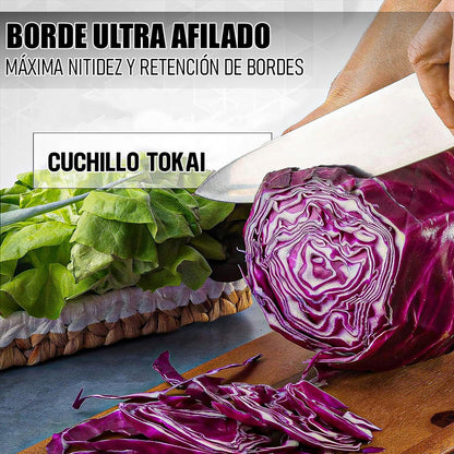 Cuchillo Chef Cuchillo De Cocina Cuchillo Carnicero Tokai Blanco