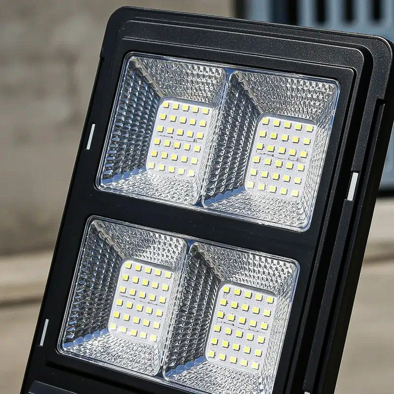 Foco Led Solar 200w Foco Led Solar Foco Solar Exterior Foco Negro Blanco Frío