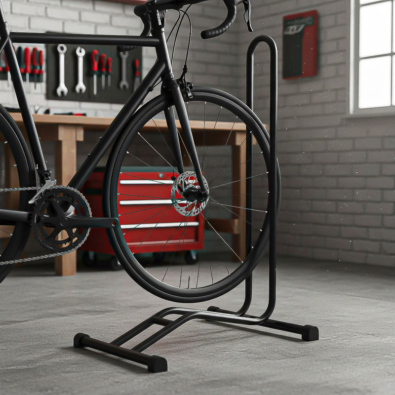 Soporte Bicicleta Soporte De Piso Bici Soporte De Bicicleta Soporte Para Bicicleta Soporte Bicicletas Soporte... Negro